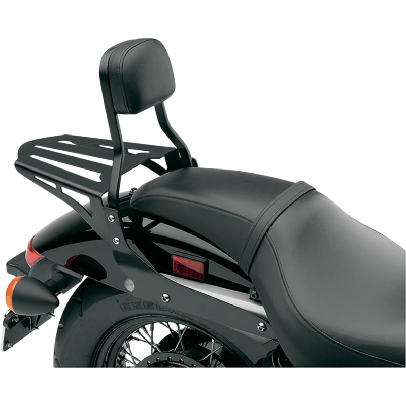 Cobra Sissy Bar Luggage Rack – Black – Laser-cut 02-3602B