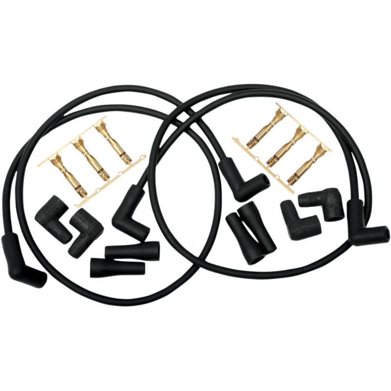 Compu-Fire 8mm Spark Plug Wire Set – 41″ Black 40200