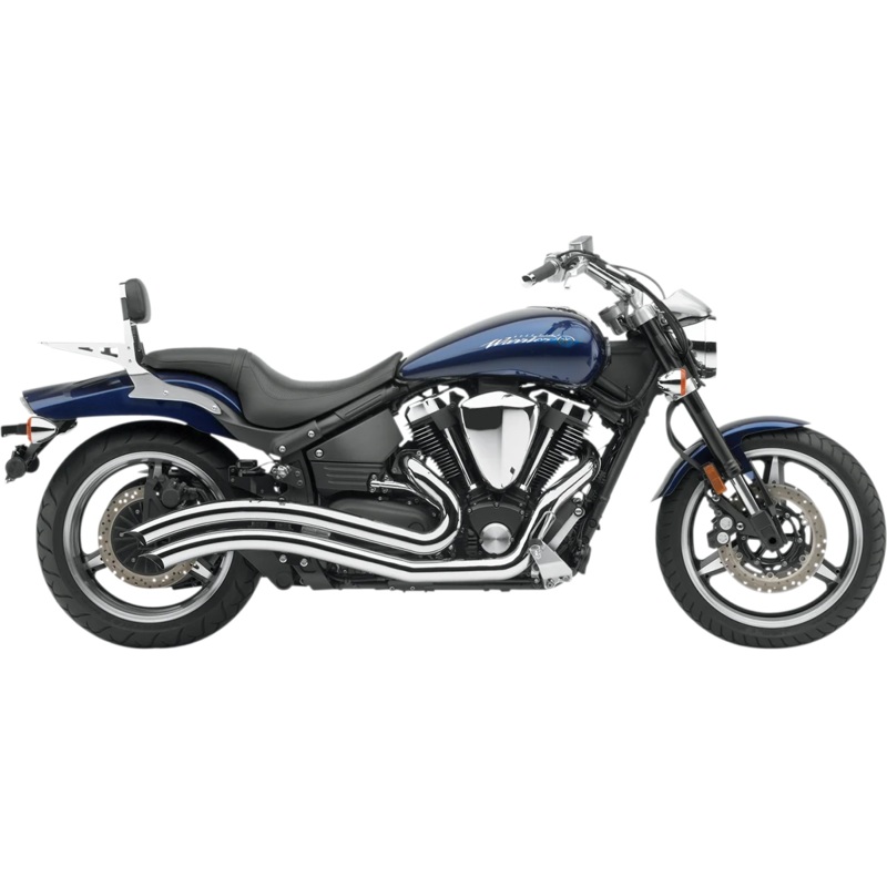 Cobra Speedster Swept Exhaust – Chrome – Road Star Warrior 2222