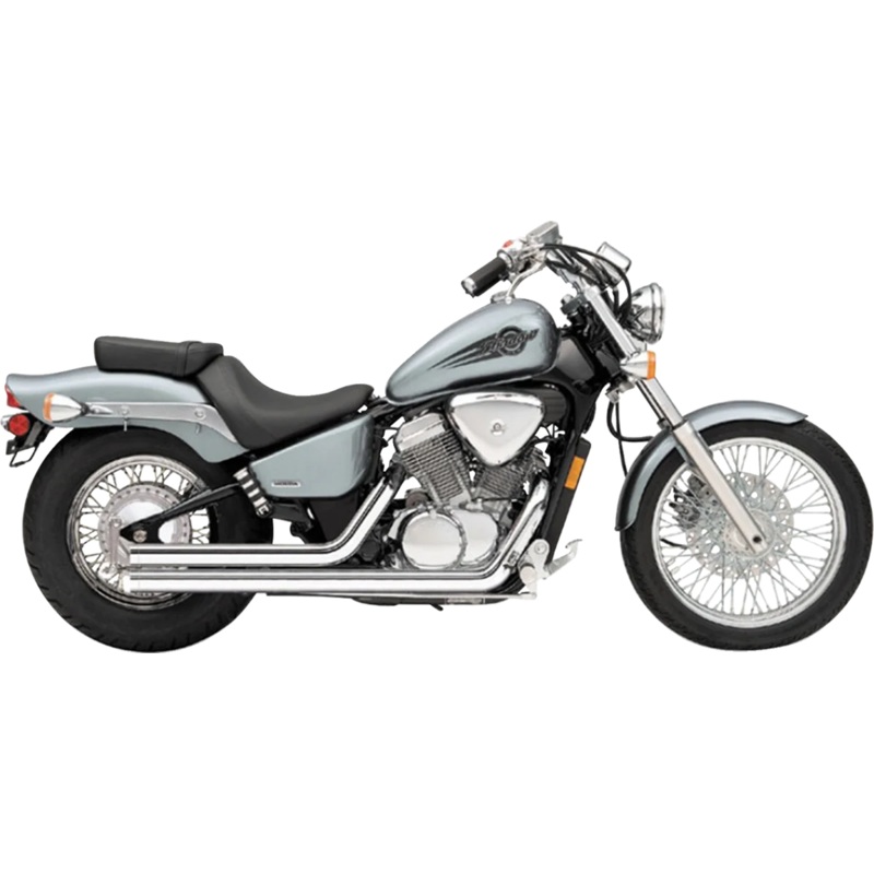 Cobra Streetrod Straight Cut Exhaust System – Chrome 1721T