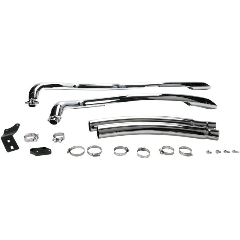 Cobra Speedster Swept Exhaust – Chrome – Vulcan 900 4218