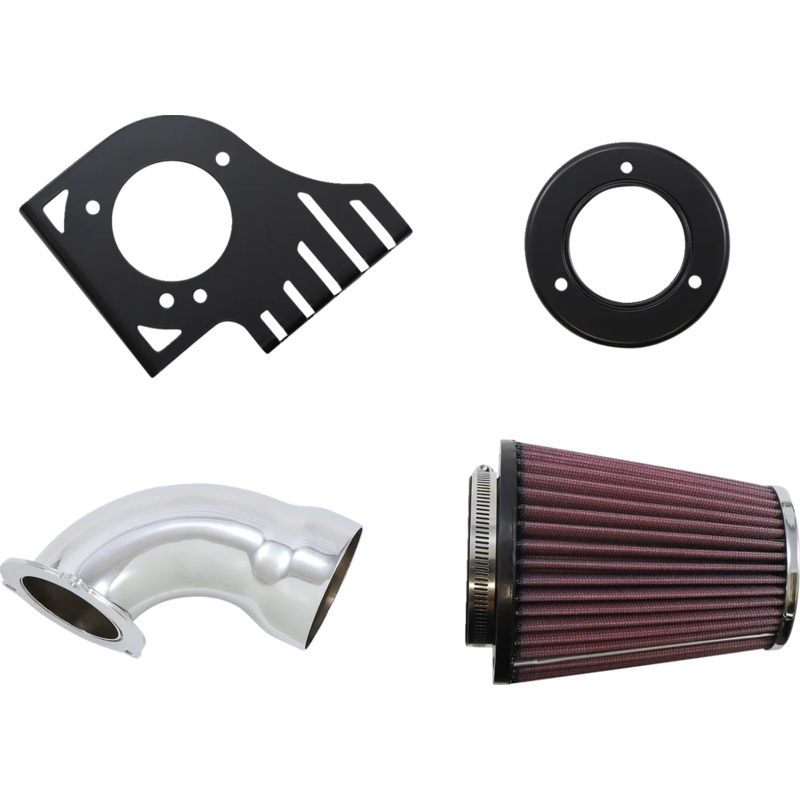 Cobra Cone Air Intake Kit – Chrome – Softail 606-0104-06