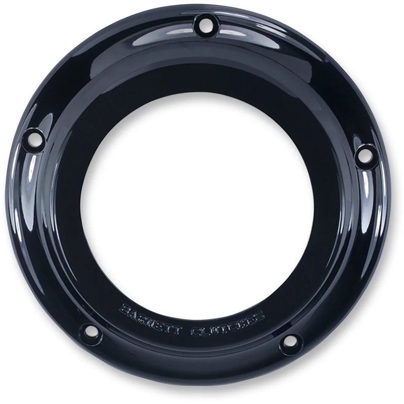 Barnett Derby Cover – Black/Clear – ’15-’23 Touring – For Narrow Primary 343-30-44015