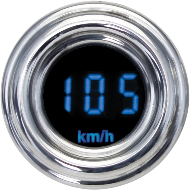Dakota Digital 1-7/8″ KPH 4000 Series Speedometer – Blue Display MCL-4014R