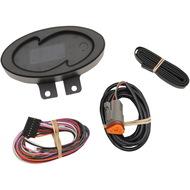 Dakota Digital 5000 Series Wave Speedometer – Black – 2″ H x 4.25″ W MCL-5100-K