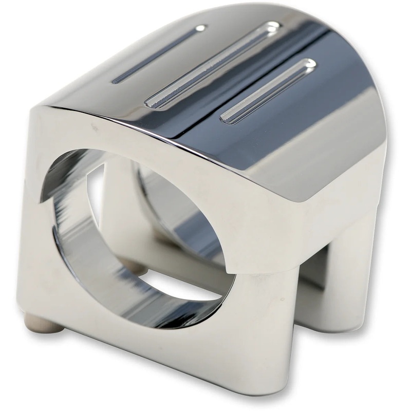 Dakota Digital Chrome Clamp Mount – For 1.25″ T-Bar/Riser Handlebar BKT-5004