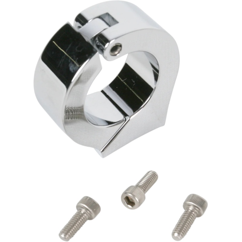 Dakota Digital Clamp Mount – For 1.25″ Handlebar – 3-3/8″ Gauge Cups – Chrome BKT-3325