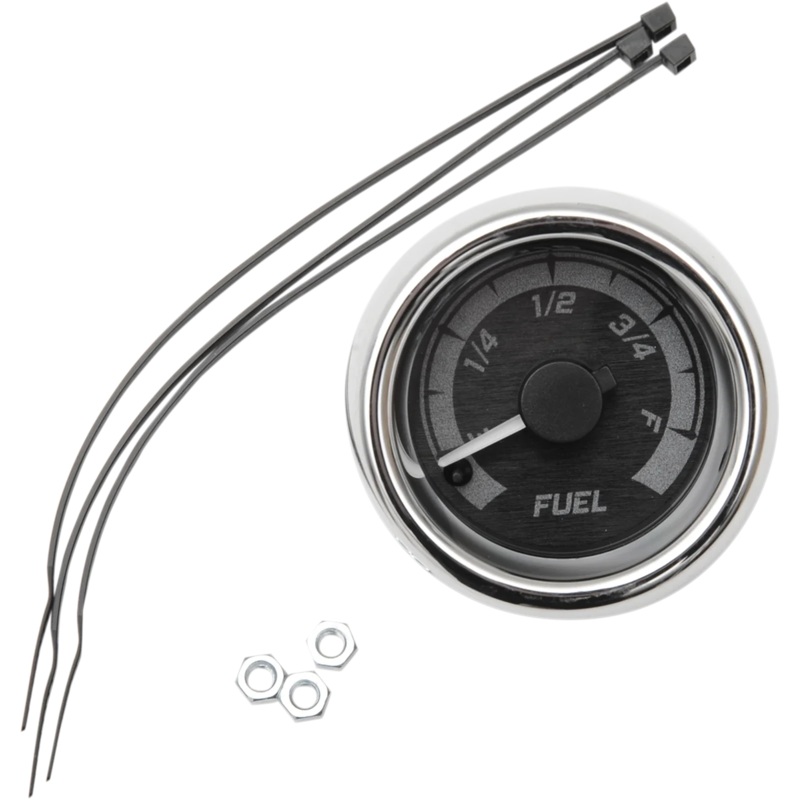 Dakota Digital Fuel Gauge – Chrome MVX-8K-F-KG-C