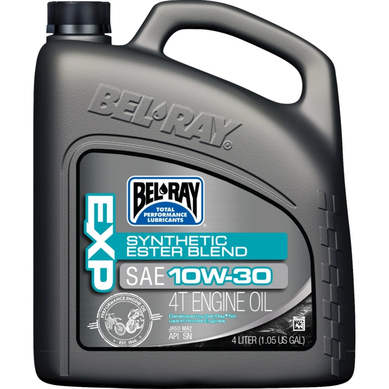 Bel-Ray EXP Synthetic Blend 4T Oil – 10W-30 – 4 L 300894150185