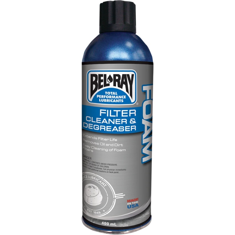 Bel-Ray Foam Filter Cleaner – 13.5 U.S. fl oz. – Aerosol 99180-A400W