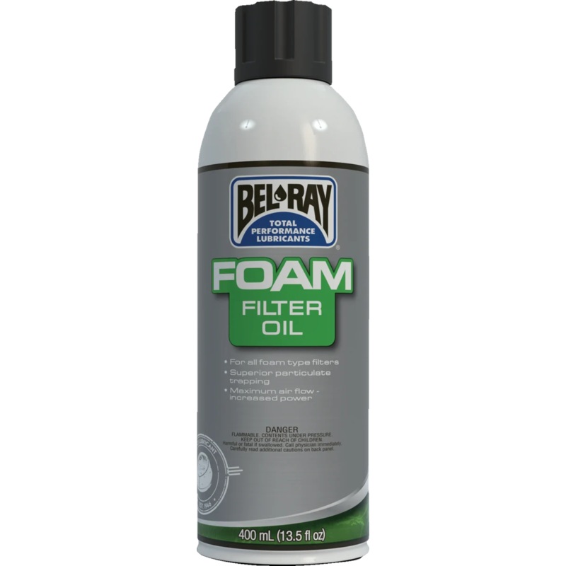 Bel-Ray Foam Filter Oil – 400ml – Aerosol 99200-A400W
