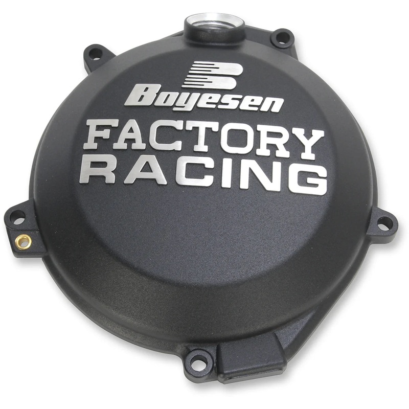 Boyesen Clutch Cover – Black – Gas Gas/Husqvarna/KTM CC-44CB