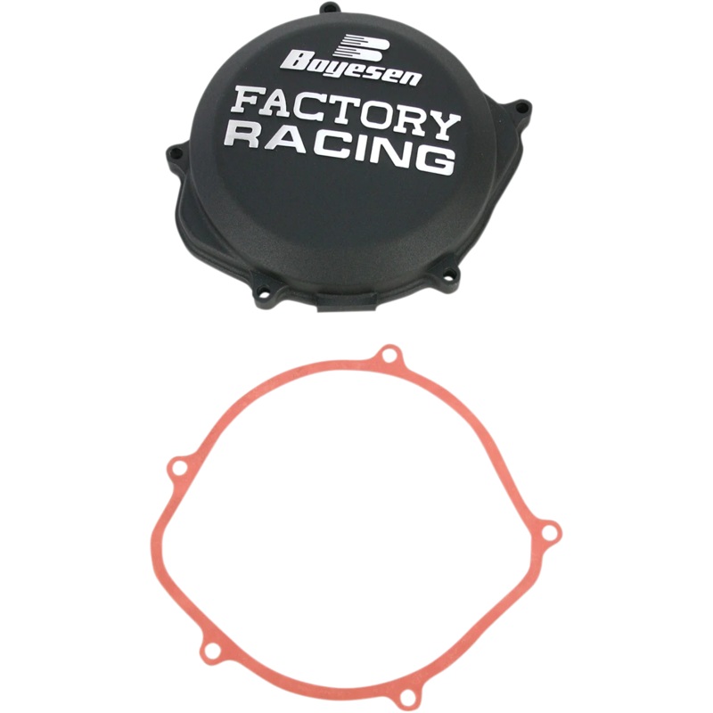 Boyesen Clutch Cover – Black – Honda CC-06AB