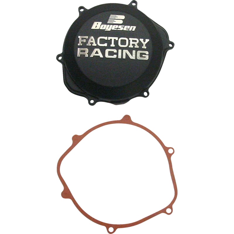 Boyesen Clutch Cover – Black – Honda CC-06B