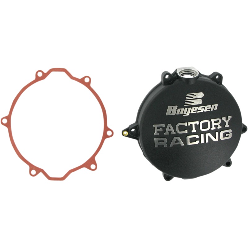 Boyesen Clutch Cover – Black – Husaberg/KTM CC-44B
