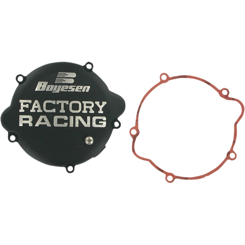 Boyesen Clutch Cover – Black – Husqvarna/KTM CC-46B
