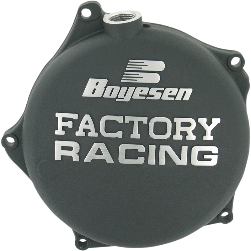 Boyesen Clutch Cover – Black – Kawasaki CC-17AB