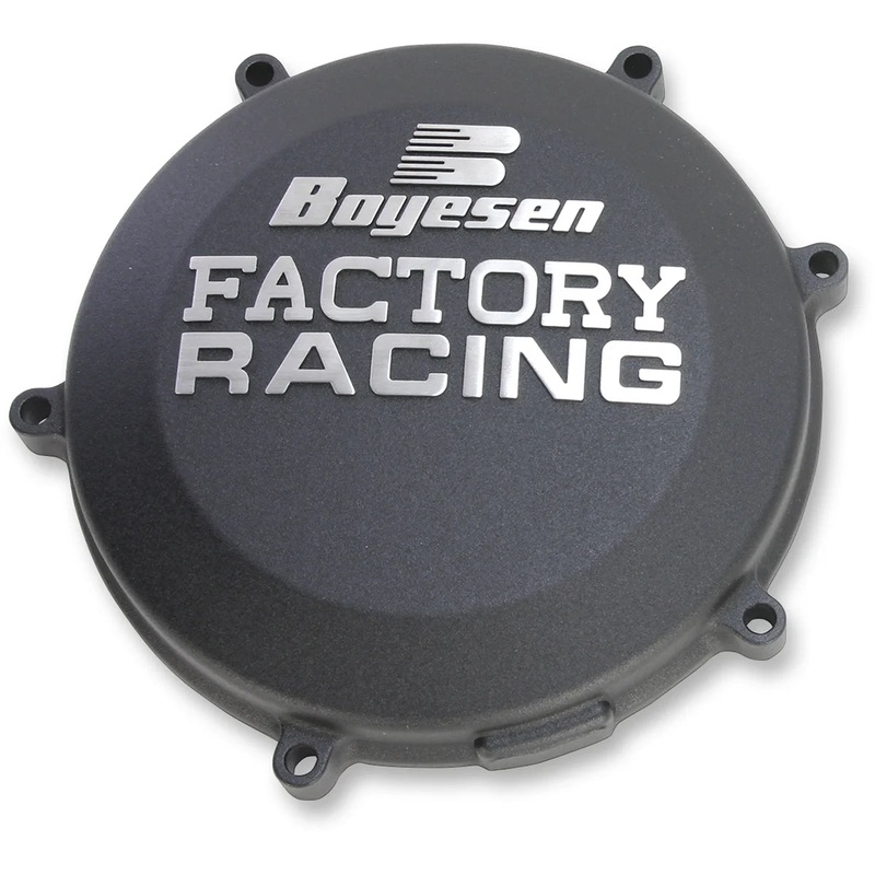 Boyesen Clutch Cover – Black – Kawasaki CC-18AB