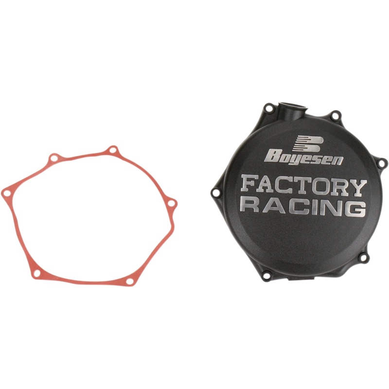 Boyesen Clutch Cover – Black – Suzuki CC-27AB