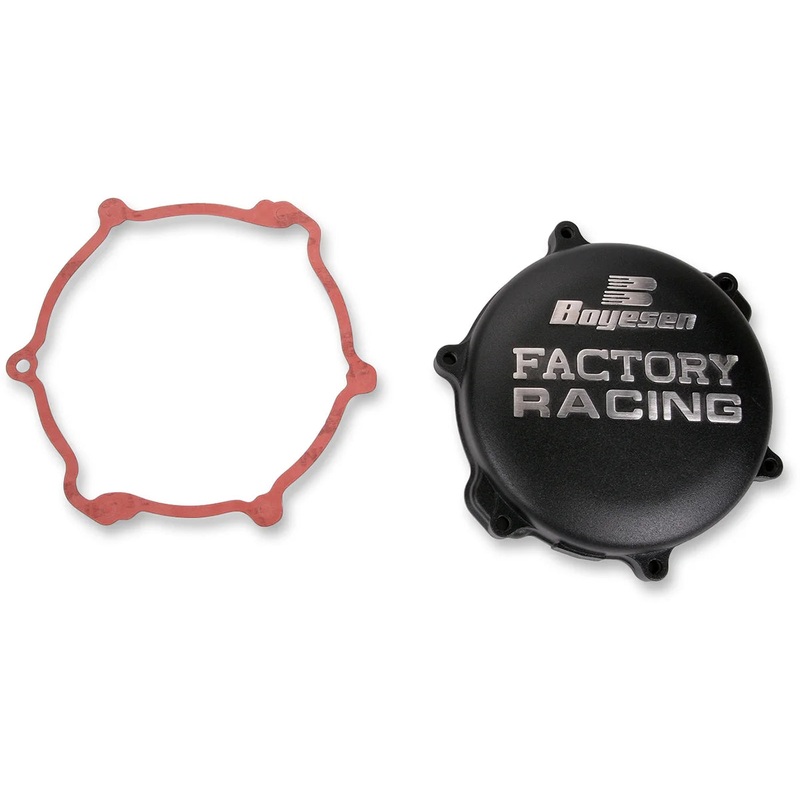 Boyesen Clutch Cover – Black – Yamaha CC-33B