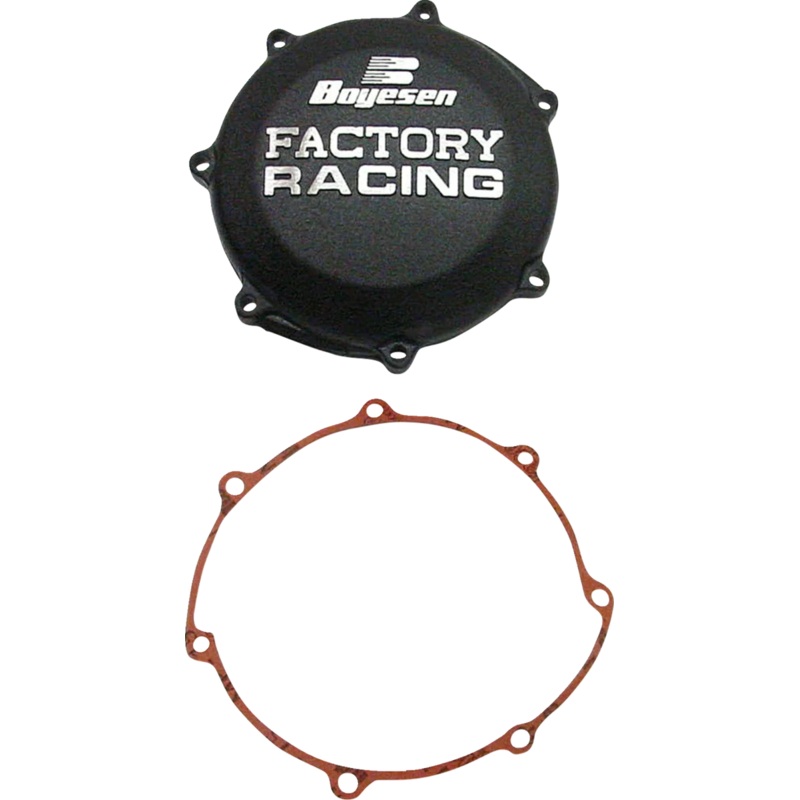 Boyesen Clutch Cover – Black – Yamaha CC-37B