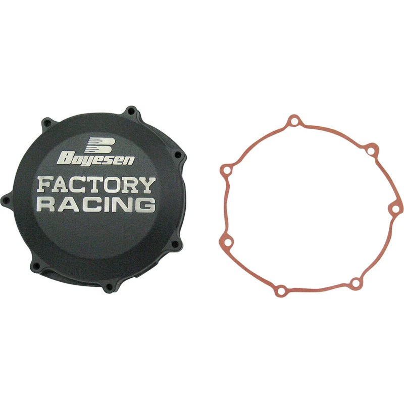 Boyesen Clutch Cover – Black – Yamaha CC-38B