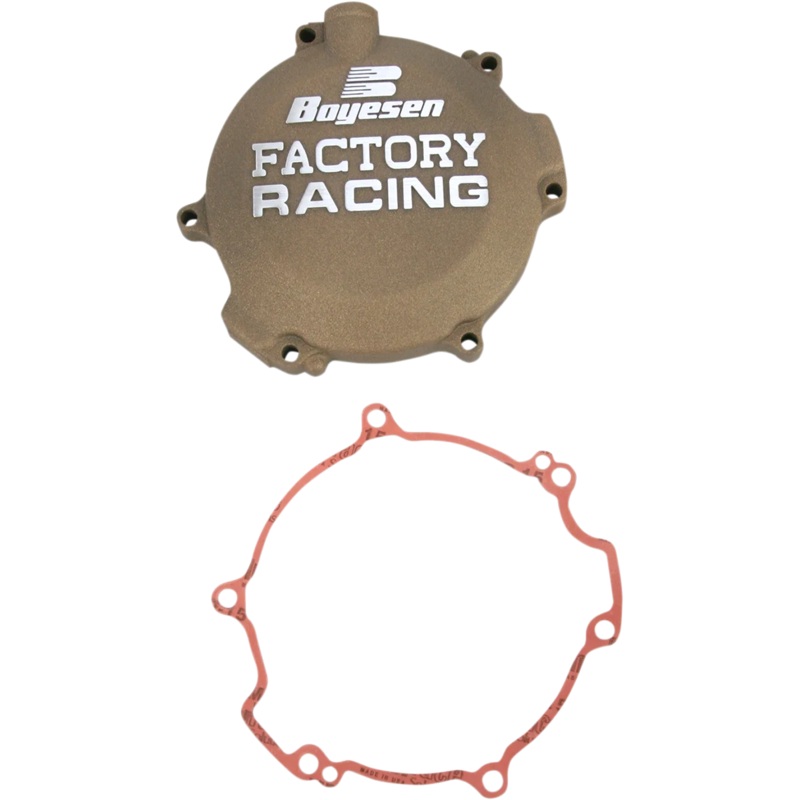 Boyesen Clutch Cover – Magnesium – Kawasaki/Suzuki CC-10M