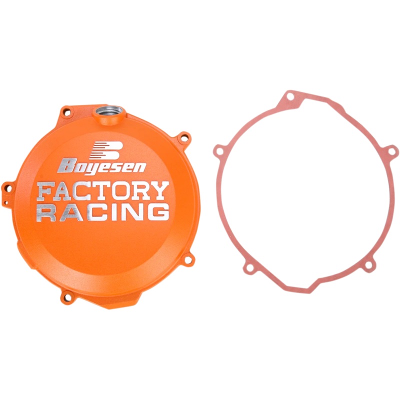 Boyesen Clutch Cover – Orange – KTM CC-44AO