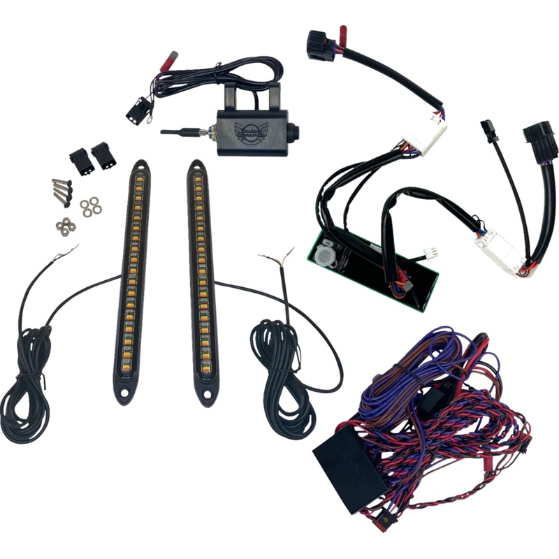 Custom Dynamics Turn Signal Kit – Front/Rear – Talon CD-SXS-TAL22