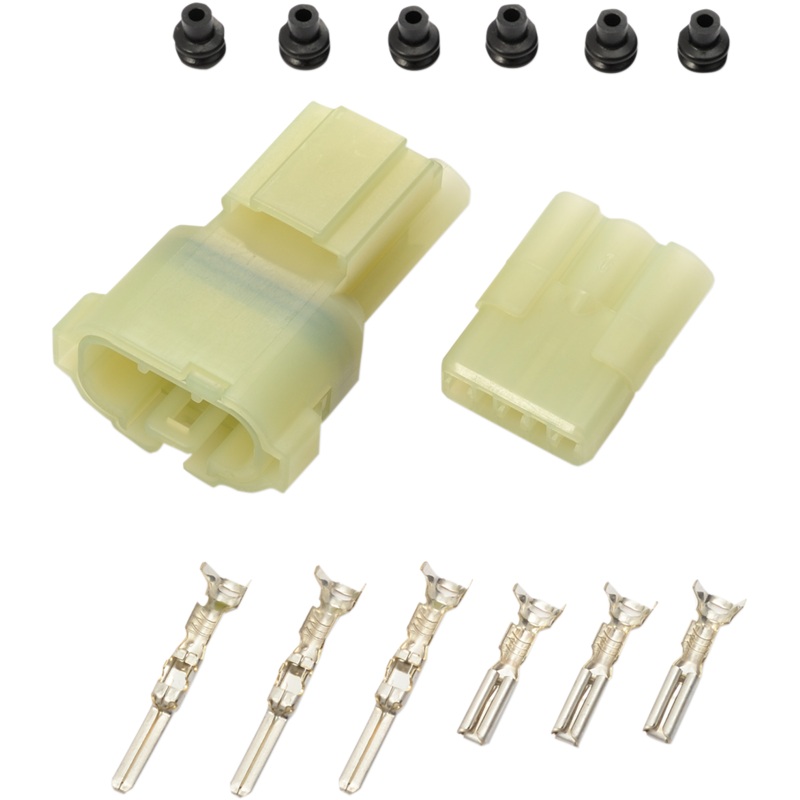 Shindy Multi-Conductor Electrical Connectors – Three-Pin – Water-Resistant 16-623