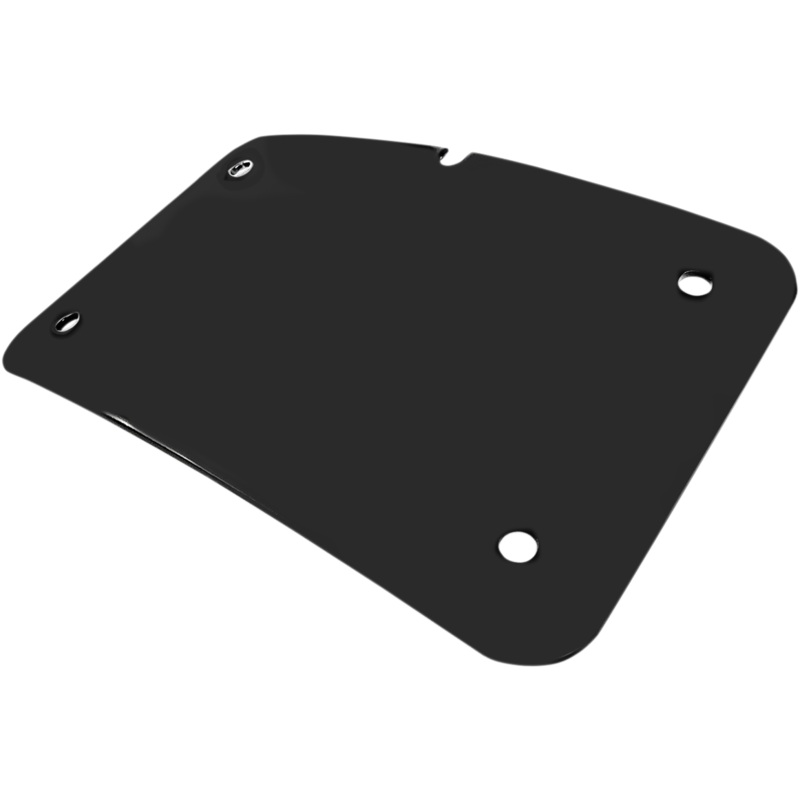 Cycle Visions 3 Hole License Plate Mount – Harley Davidson – Black CV4640BMT