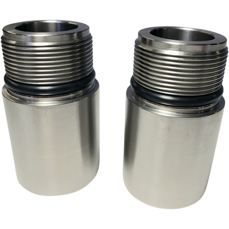 Cycle Visions Chrome Fork Tube Extensions – 39 mm Diameter – Extends +1″ CV7138