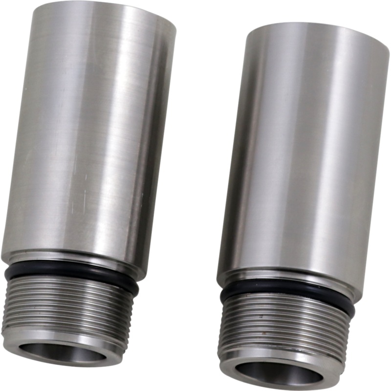 Cycle Visions Chrome Fork Tube Extensions – 39 mm Diameter – Extends +3″ CV7137