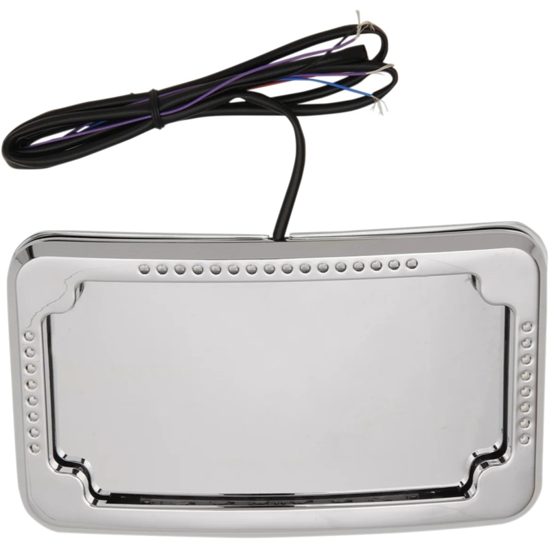 Cycle Visions License Plate Mount – Lighted Frame CV-4640