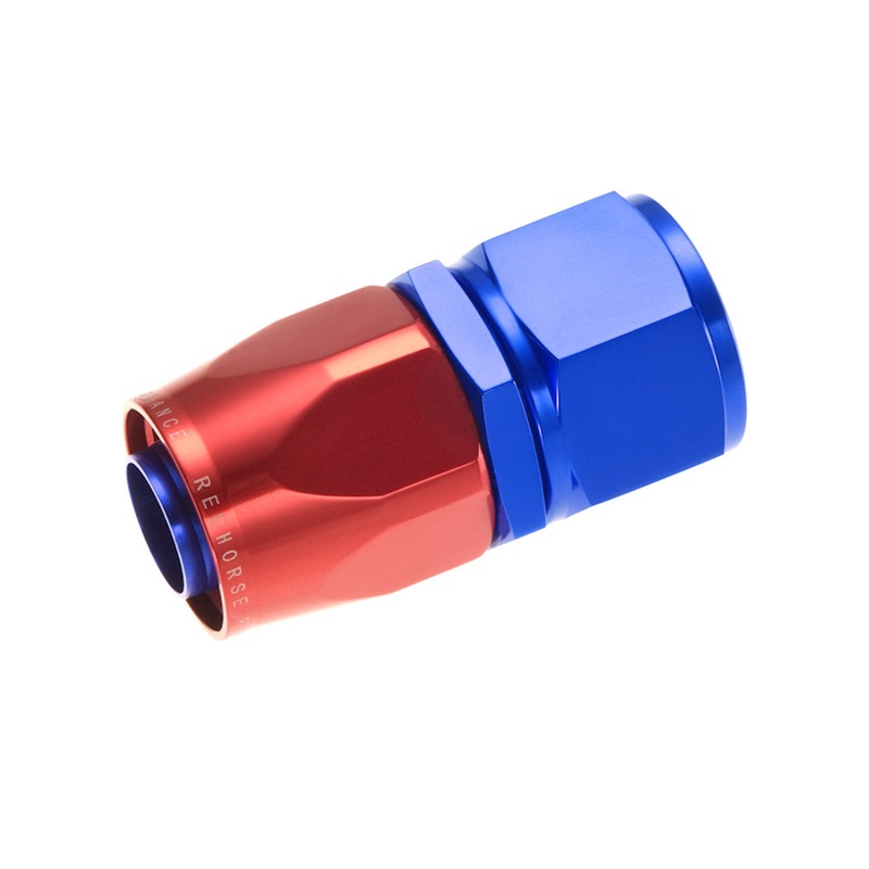 Redhorse Performance 20AN Straight Hose End Red Blue 1000-20-1