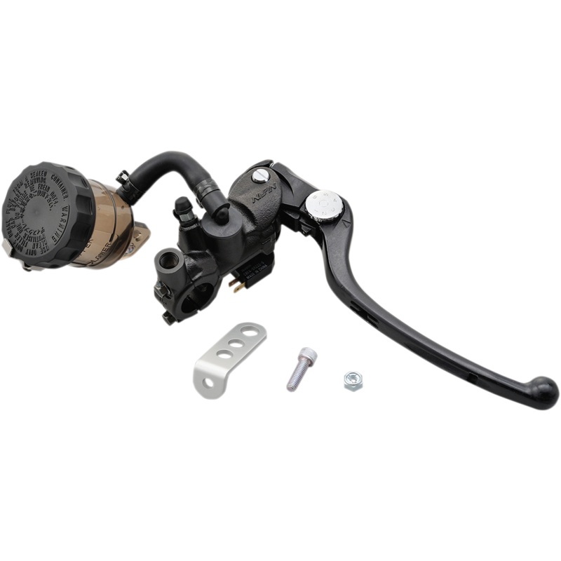Shindy Master Cylinder – Radial – 19 mm – Black/Black – Smoke Reservoir 17-658U