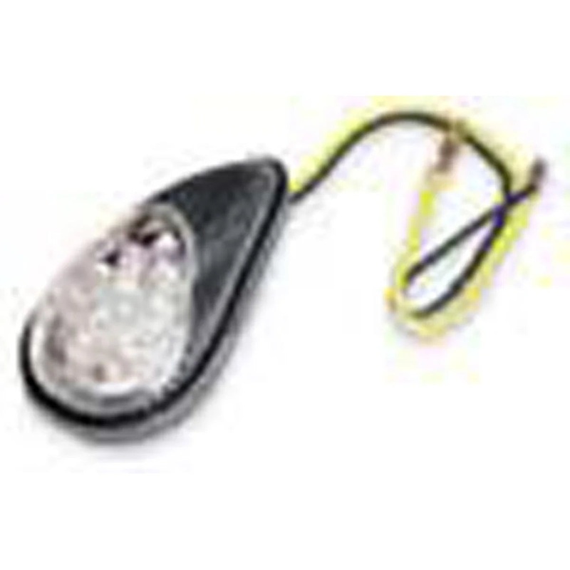 K&S Technologies LED ULTRA MINI-FLUSH MOUNT MARKER LIGHTS, BLK (10 LEDS) 25-8950