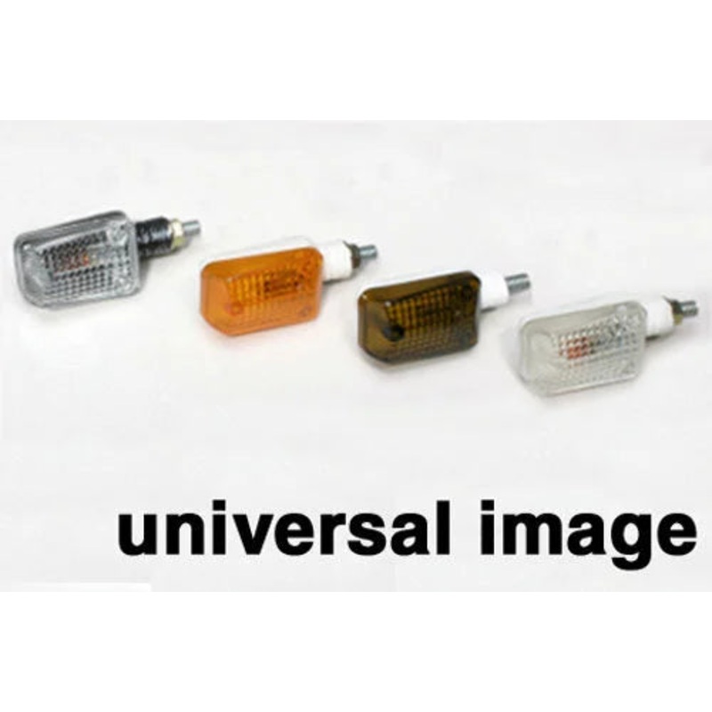 K&S Technologies MARKER LIGHTS, MINI-STALK, CARBON FIBER, (S/F) AMB, LONG STEM 25-8139