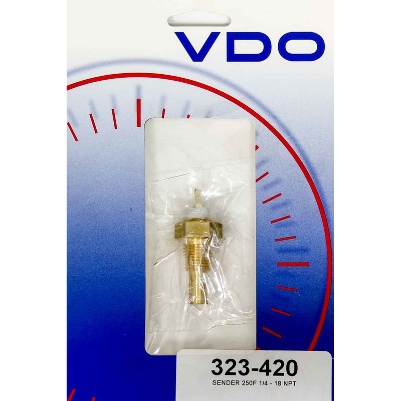 VDO 250f Temp Sender1/4-18np 323-420