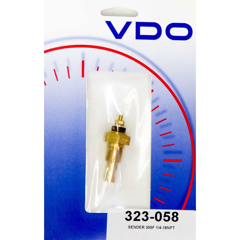 VDO 300f Temp Sender1/4-18np 323-058