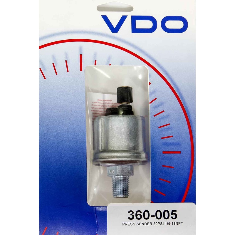 VDO Oil Press.Sender 0-80psi 360-005
