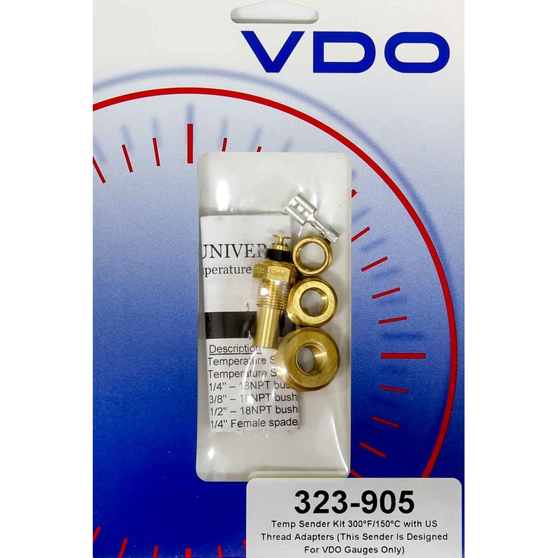 VDO Univ. Temp Sender Kit 323-905