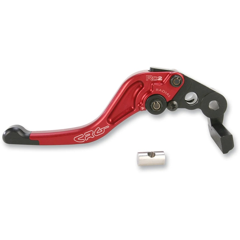 CRG Brake Lever – RC2 – Short – Red 2RN-511-S1-H-R