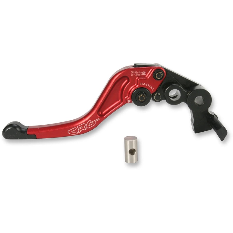 CRG Brake Lever – RC2 – Short – Red 2RN-512-H-R