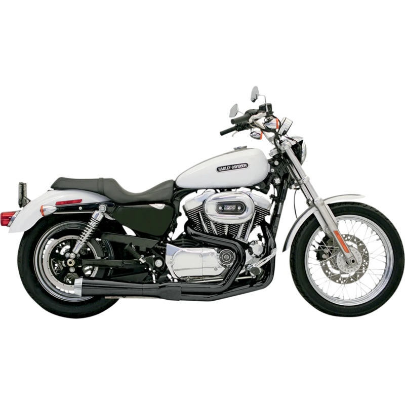 Bassani Road Rage Exhaust – Black – ’86-’03 XL 14222J