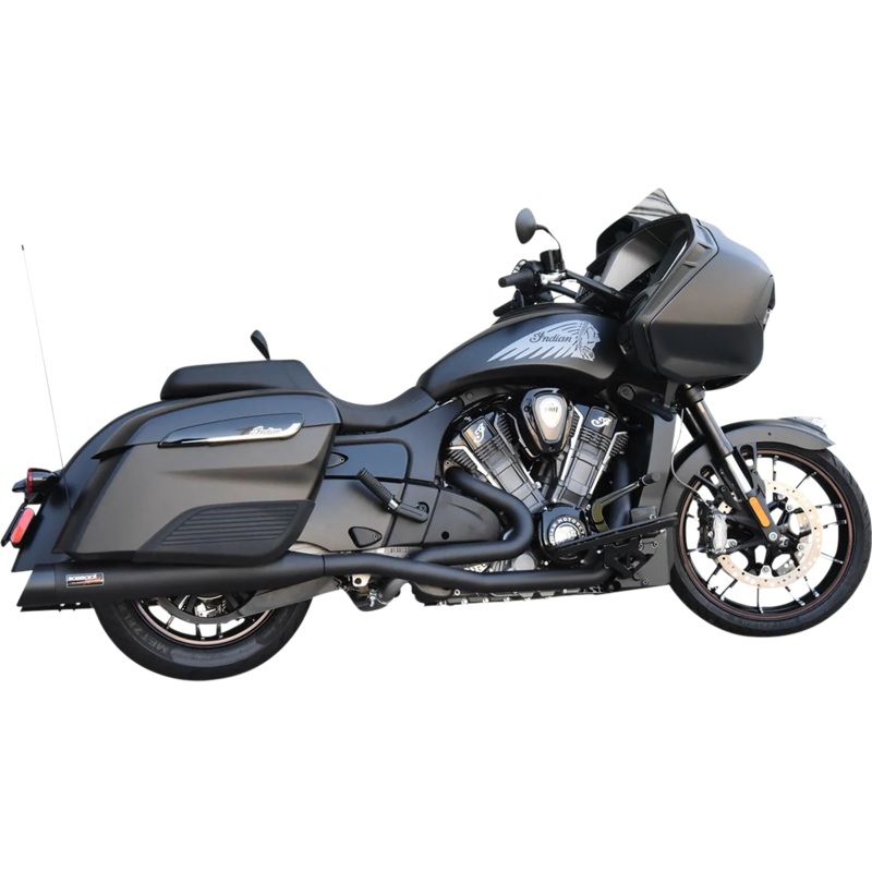 Bassani Exhaust Dual Challenger – Black 8H16SB