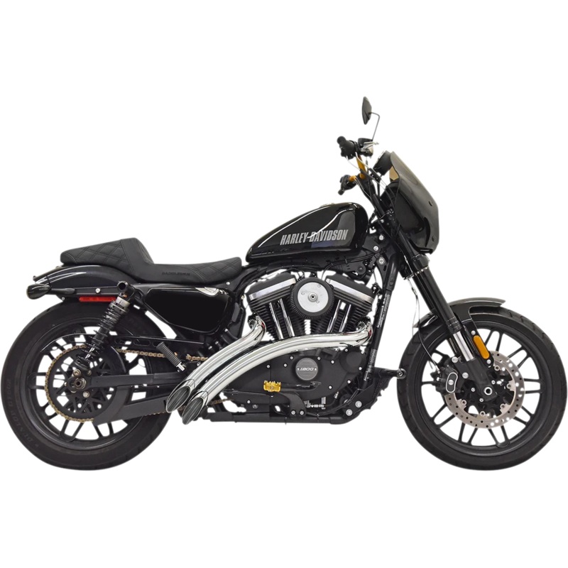 Bassani Radial Sweepers Exhaust System – Chrome 1X3FC