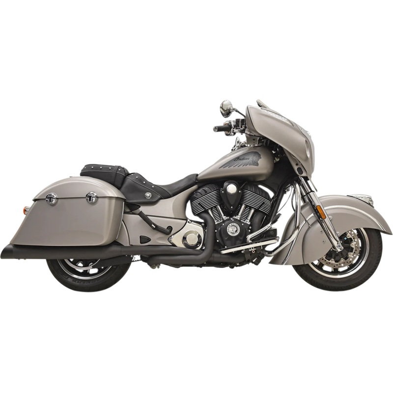 Bassani True Dual Exhaust – Black 8C16BSB
