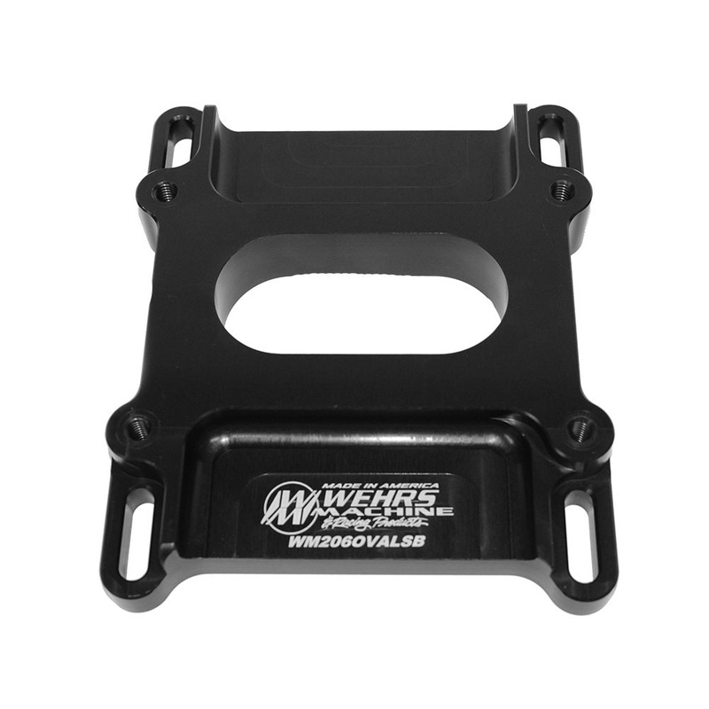 Wehrs Machine & Racing Products Carb Adapater 4412 1in Tall Oval WM206OVALSB
