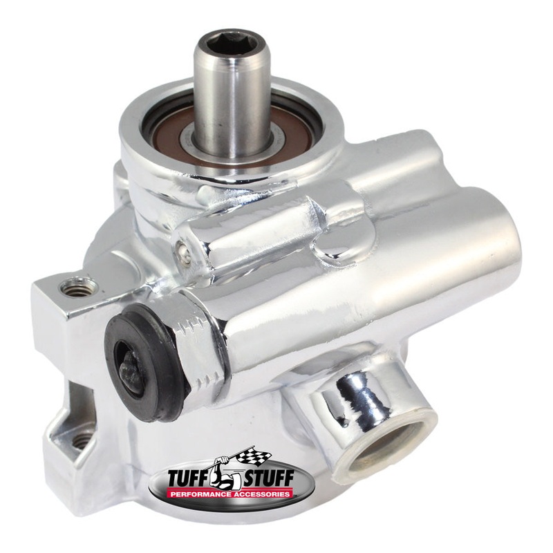 Tuff Stuff Performance Accessories Type II Power Steering ump Chrome 6170ALD-1